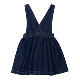 Wynken Mid Blue Denim Short Chio Pinafore