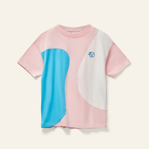 Wynken Pink , Ecru, Blue Keel T-Shirt