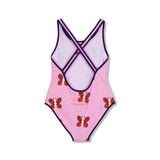 Wynken Candy Pink Flutter Flutter Swimsuit