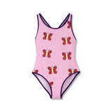 Wynken Candy Pink Flutter Flutter Swimsuit