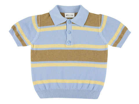 Morley Blue Flax Fine Woods Polo