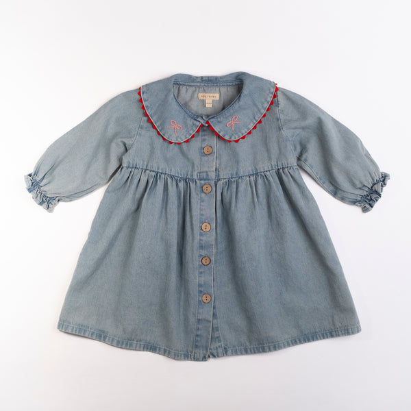 Wild Wawa Denim Darling Clementine Dress
