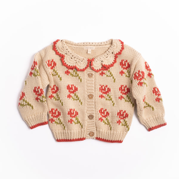 Wild Wawa Roug Bloom Ines Cardigan