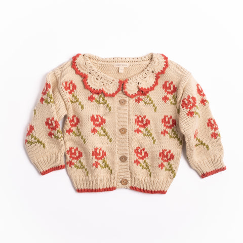 Wild Wawa Roug Bloom Ines Cardigan