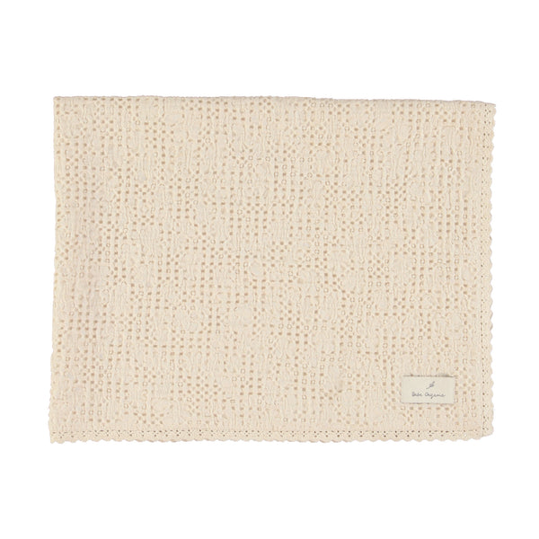 Bebe Organic Natural Waffle Blanket