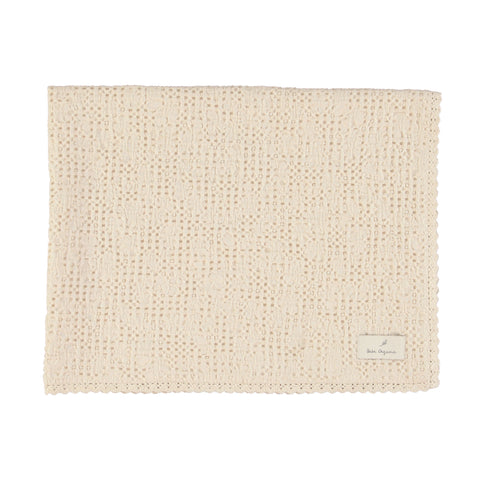 Bebe Organic Natural Waffle Blanket