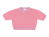 Morley Soft Pink & Lilac Xane Girls Knit Sweater