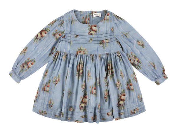 Morley Blue Peony Zakia Long Dress