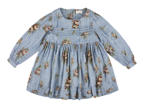 Morley Blue Peony Zakia Dress