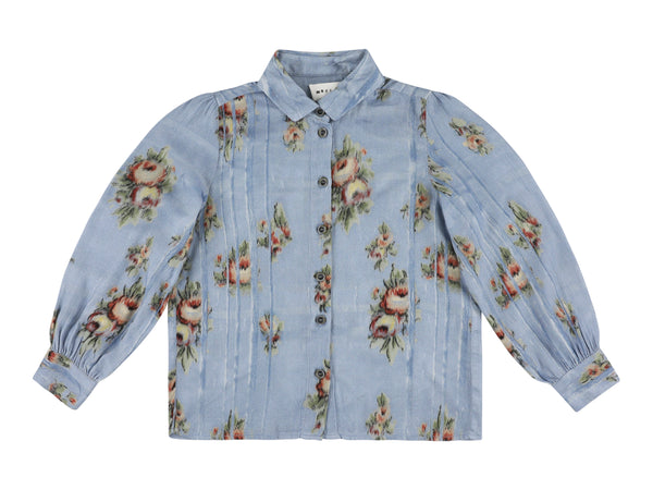 Morley Blue Peony Zima Shirt