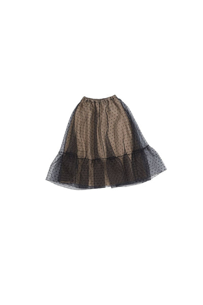 Venera Arapu Black/Beige Sunny Crisp Skirt