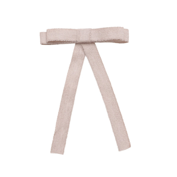 Halo Luxe Ecru Abigail Luxe Corduroy Longtail Clip