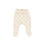 Bebe Organic Meadow Aurele Special Wrap Onesie + Footed Pant Set