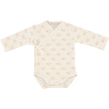 Bebe Organic Meadow Aurele Special Wrap Onesie + Footed Pant Set