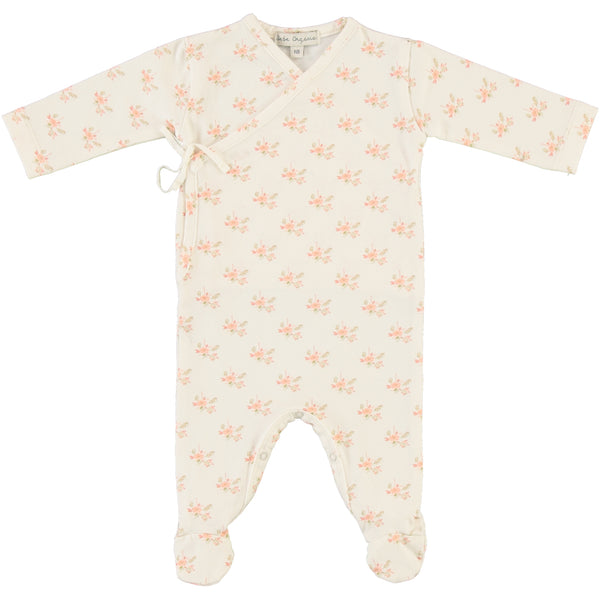 Bebe Organic Meadow Aurele Special Wrap Overall Footie