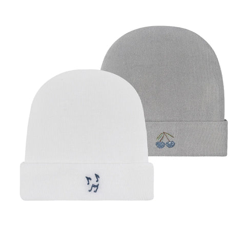Ely's & Co Blue Musical Note/Cherry Hospital Hats
