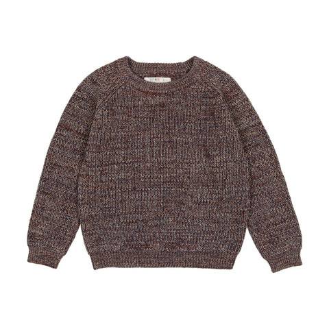 Coco Blanc Brown Marled Sweater