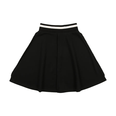 Coco Blanc Black Sweatshirt Circle Skirt