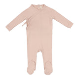 Lilette Pale Pink Wrapover Footie