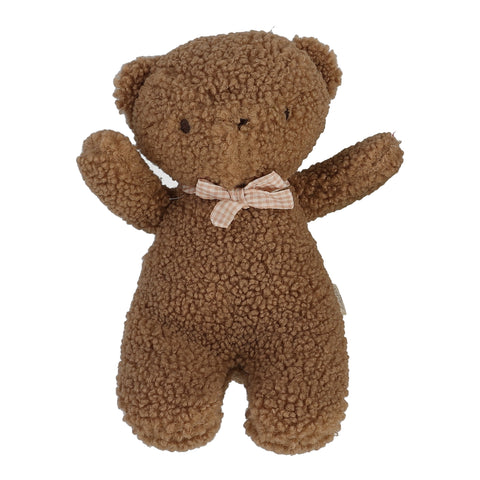 Lilette Brown/Dusty Pink Bear with Bow BEAR-BDPNK