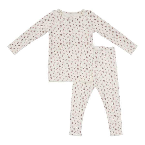 Lilette Cream Vintage Floral Set – Panda and Cub