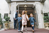 Lil Legs Analogie Blue Wash Sweatshirt Dress