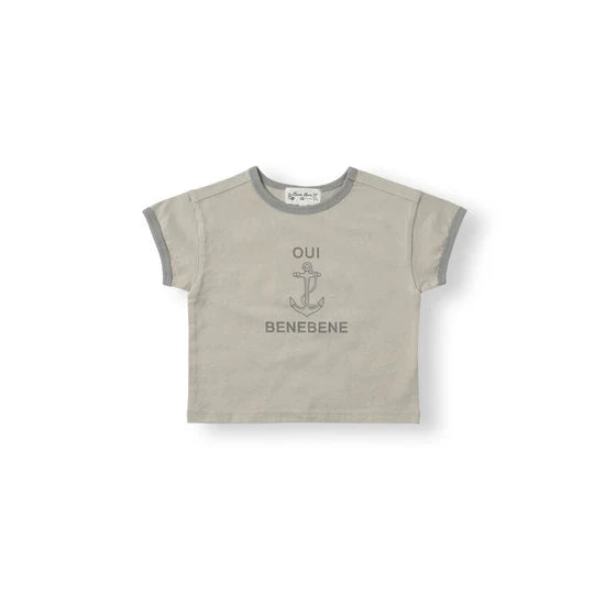 Bene Bene Ecru Marine Lining T-shirt