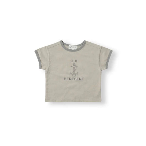 Bene Bene Baby Ecru Marine Lining T-shirt
