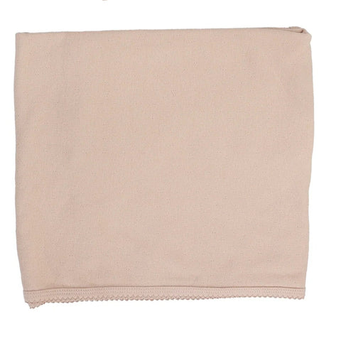 Lilette Dusty Pink Emblem Embroidered Blanket