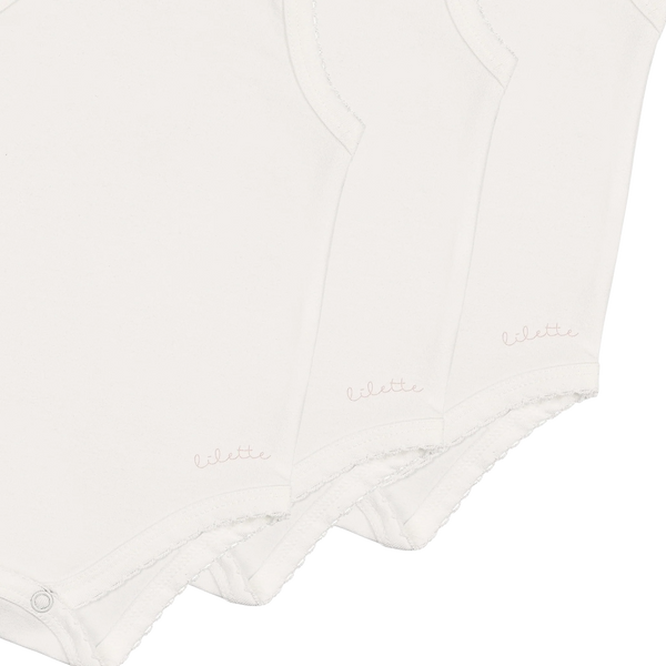 Lilette White Logo Girls Undershirts