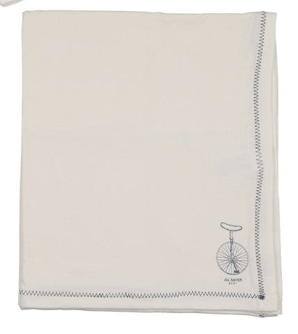 Lilette Cream Bicycle Blanket