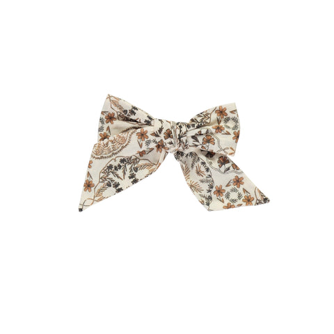 Bebe Organic Gabriella Vintage Floral Bow