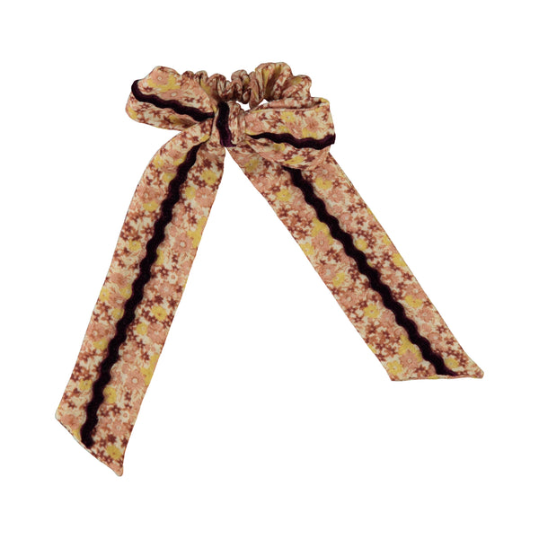 Bebe Organic Fall Garden Gabriella Scrunchie Bow