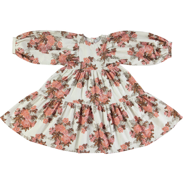 Bebe Organic Hana Wallpaper Florals Dress