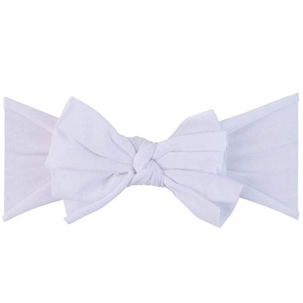 Ely's & Co White Bow Headband