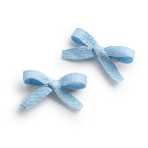 Halo Luxe Powder Blue Hopscotch Twill Double Clip Set