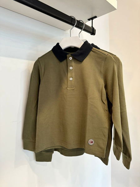 Colmar Bush Two Tone Long Sleeve Polo