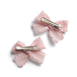 Halo Luxe Ballet Slipper Mae Lattice Lace Double Clip Set