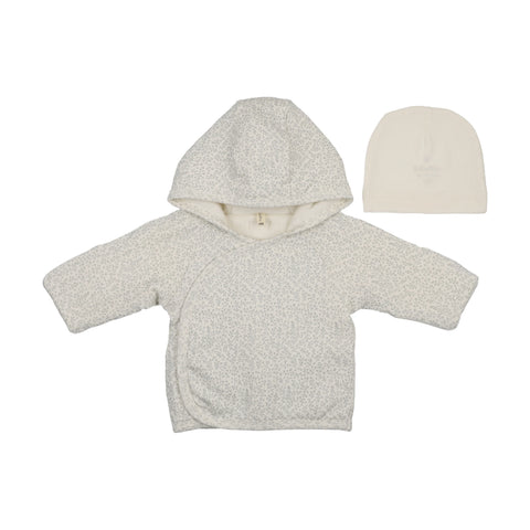 Lilette Cream/Blue Leaf Trail Jacket LJK-CREB