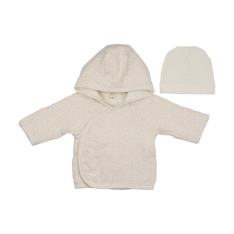 Lilette Cream/Pink Leaf Trail Jacket LJK-CREP