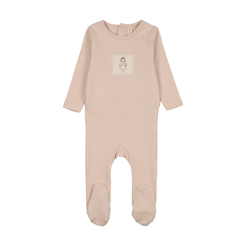 Lilette Petal Graphic Tag Footie GTF-PTL