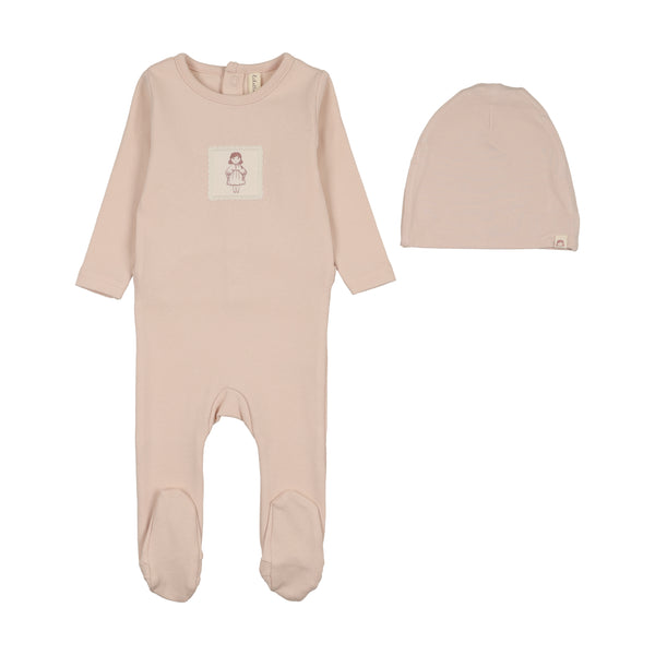 Lilette Petal Graphic Tag Footie Set GTFS-PTL