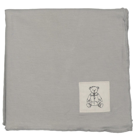 Lilette Pale Blue Graphic Tag Blanket GTLS-PBL