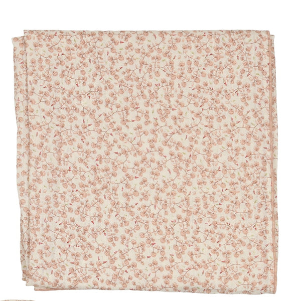 Lilette Mauve All Over Floral Blanket