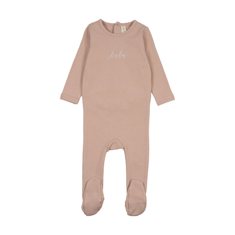 Lilette Dusty Pink Take Me Home Bebe Footie THBF-DPNK