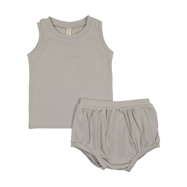 Lilette Pale Blue Bebe Tank Top Set THTS-PBL