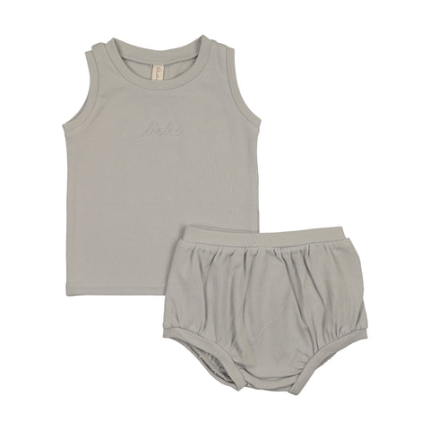 Lilette Pale Blue Bebe Tank Top Set THTS-PBL