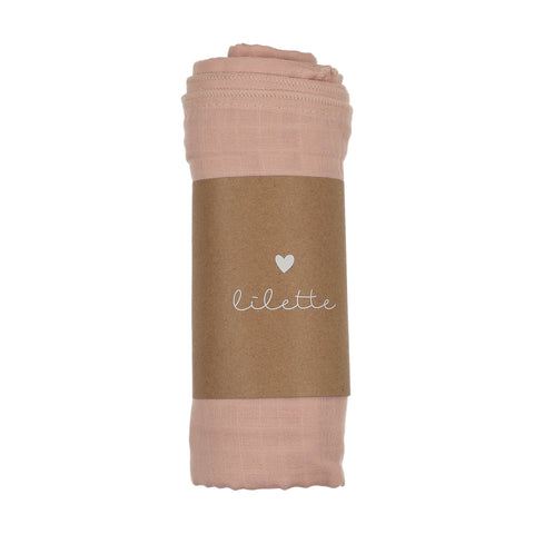 Lilette Dusty Pink Take Me Home Bebe Muslin Swaddle THBMSW-DPNK