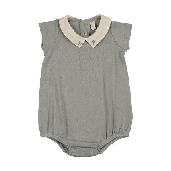 Lilette Light Blue Sweetheart Collar Romper SCR-LIB