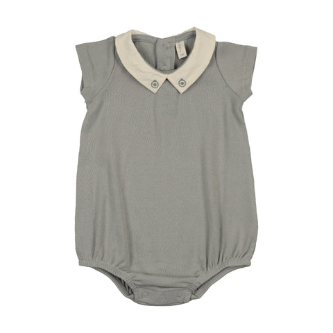 Lilette Light Blue Sweetheart Collar Romper SCR-LIB